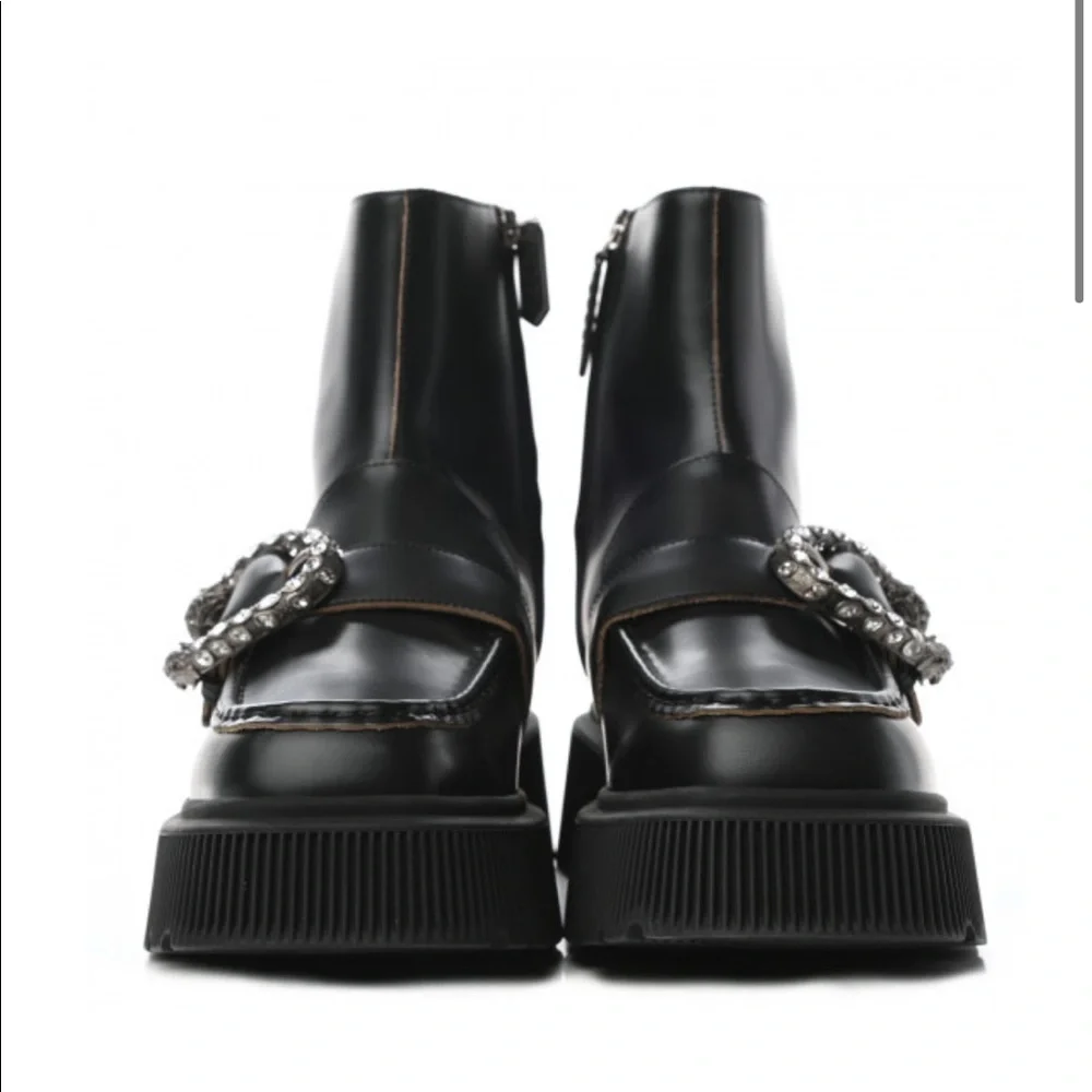 Gucci Cordovan Lux Dionysus Hunder Boots - Picture 2 of 3